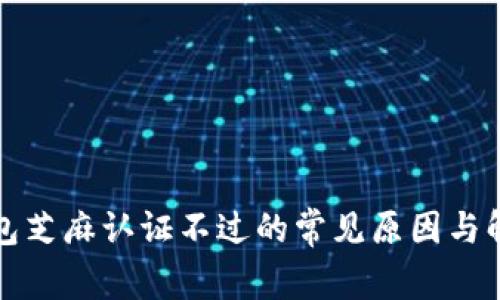 數(shù)字錢包芝麻認(rèn)證不過(guò)的常見(jiàn)原因與解決方法