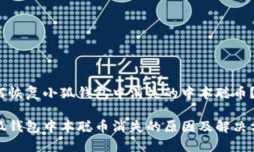 如何恢復(fù)小狐錢包中消失的中本聰幣？

小狐錢包中本聰幣消失的原因及解決方案