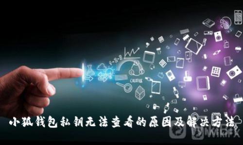 小狐錢(qián)包私鑰無(wú)法查看的原因及解決方法